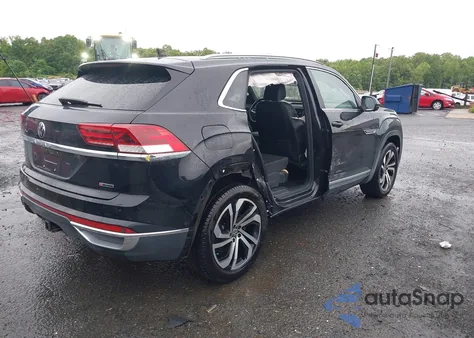 2020 Volkswagen Atlas Cross Sport 3.6L V6 Sel Premium z USA, uszkodzony, nr VIN 1V2NE2CA6LC219893